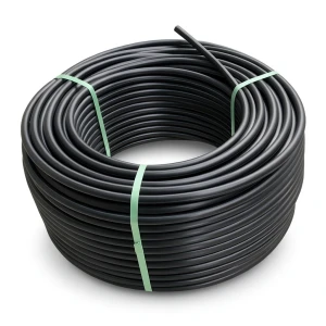 لفة أنابيب HDPE ضغط 16 بار PE 100 قطر خارجي 20 مم SDR 11 لون أسود