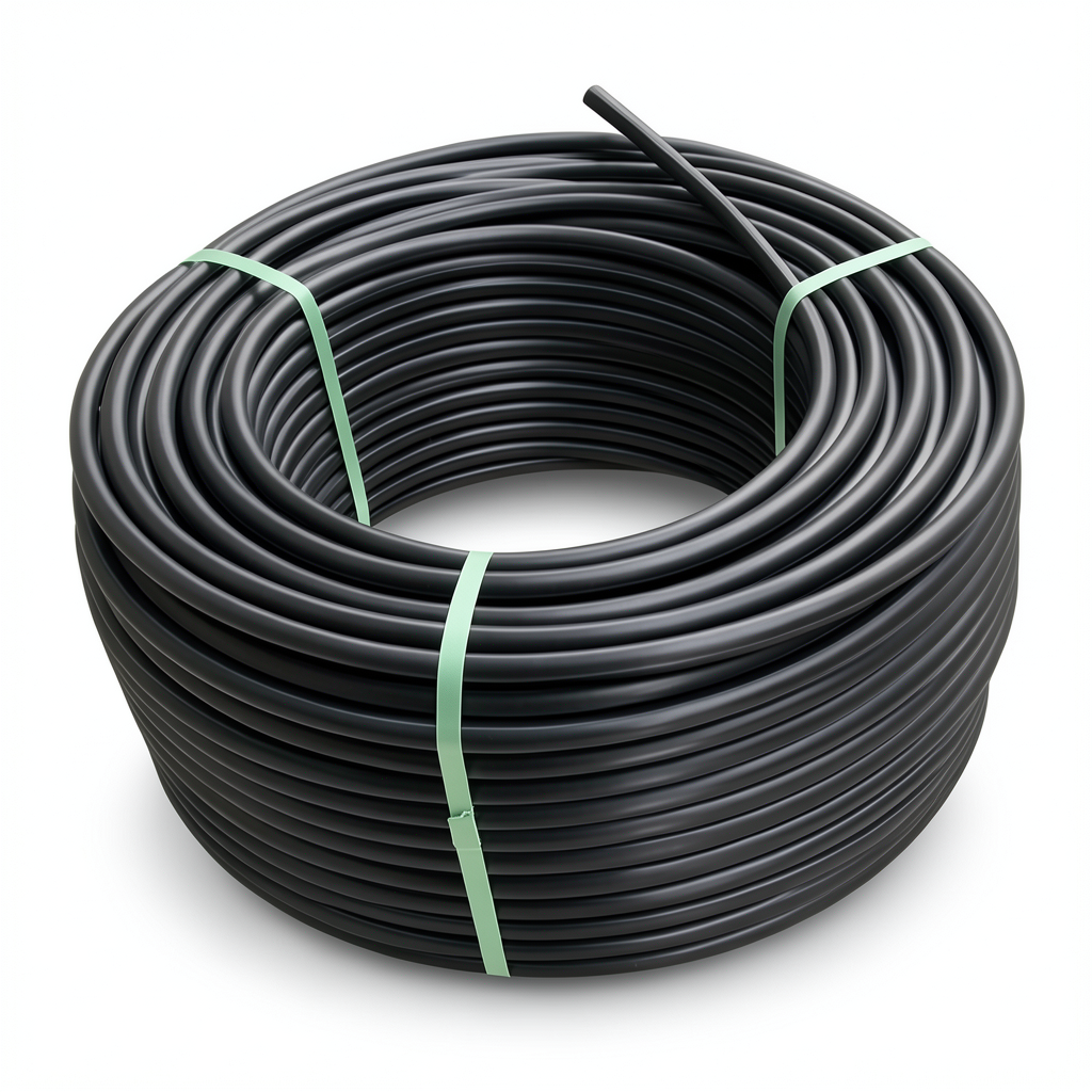 HDPE Coil Pipe Pressure 16 Bar PE 100 Size 20 mm SDR 11 Black