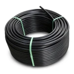 لفة أنابيب بلاستيك HDPE ضغط 16 بار PE100 قطر خارجي 32 مم SDR 11 أسود