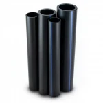 مواسير HDPE نيبروبلاست PE 80 ضغط 6 بار قطر خارجي 450 مم سمك 20.5 مم لون اسود