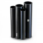 مواسير HDPE نيبروبلاست PE 80 ضغط 6 بار قطر خارجي 500 مم سمك 22.8 مم لون اسود