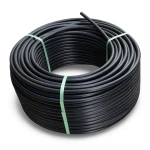 لفة أنابيب HDPE ضغط 16 بار PE 100 قطر خارجي 110 مم SDR 11 لون أسود