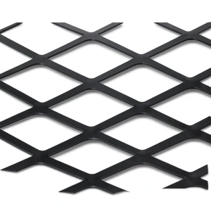 Hot Rolled Black Steel Expanded Metal Mesh Thickness 1.5 mm Width 1.22 m Length 6 m