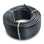 لفة أنابيب بلاستيك HDPE ضغط 16 بار PE 100 قطر خارجي 140 مم SDR 11 أسود