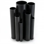 UPVC Pipes  Modern Technology Nominal Pressure 12 Bar Outside Diameter 88.7 mm Thickness 4.6 mm Black Colour