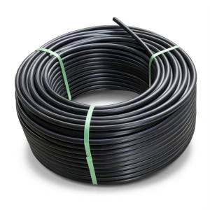 HDPE Polyethylene Coil Pipe Nominal Pressure 20 Bar PE100 OD 20 mm SDR 9 Black