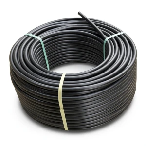 HDPE Plastic Coil Pipe PN 20 Bar PE 100 25 mm SDR 9 Black