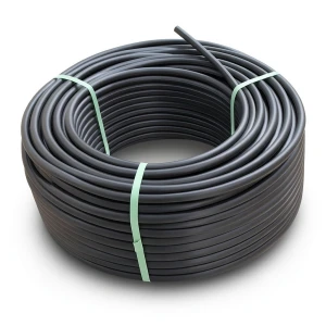HDPE Polyethylene Plastic Coil Pipe 20 Bar Pressure PE100 32 mm SDR 9 Black