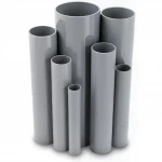 UPVC Pipes  Modern Technology Nominal Pressure 12 Bar Outside Diameter 89.1 mm Thickness 5.3 mm Gray Colour