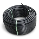 لفة أنابيب HDPE ضغط 20 بار PE 100 قطر خارجي 40 مم SDR 9 لون أسود