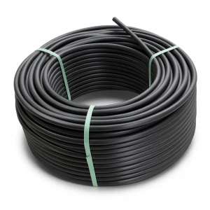 HDPE Plastic Coil Pipe Pressure 20 Bar PE100 Size 63 mm SDR 9 Black