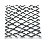 Hot Rolled Black Steel Expanded Metal Mesh Thickness 1.5 mm Width 1.22 m Length 7 m