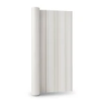 Italian Wallpaper Striped Design 10m x 0.73m, Pale Beige