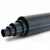 HDPE Polyethylene Pipe  Nominal Pressure 16 Bar [PE 100] Outside Diameter 200 mm  SDR 11  Color Black with Blue Stripes | Almona Factory