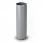 UPVC Pipes Modern Technology  Outside Diameter   500 mm Thickness 12.2 mm Gray Colour