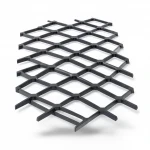 Hot Rolled (Black) Steel Expanded Metal Mesh  Bahri Thickness 6 mm Width 1.22 meter Length 1 meter | Bait Al Tatawor Company