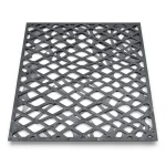 Hot Rolled Black Steel Expanded Metal Mesh Thickness 1.2 mm Width 1.22 m Length 7 m
