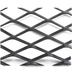 Hot Rolled Black Steel Expanded Metal Mesh Thickness 1.7 mm Width 1.22 m Length 3 m