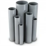 UPVC Pipes Modern Technology  Outside Diameter   500 mm Thickness 12.2 mm Gray Colour