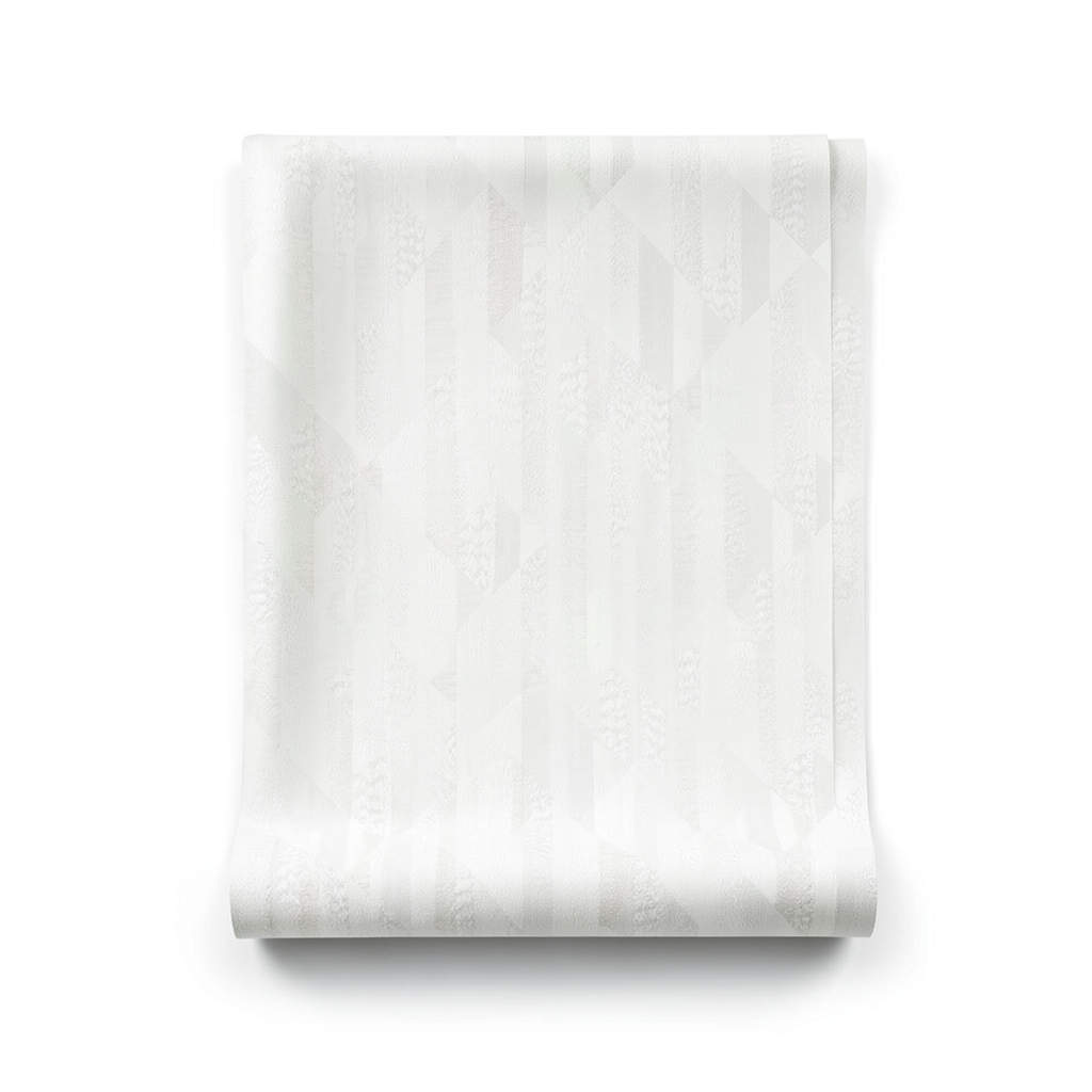 Italian Wallpaper Geometric Design Off White, Size 10m x 1.06m, Model RC19068