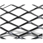 Hot Rolled (Black) Steel Expanded Metal Mesh Thickness 1.7 mm Width 1.22 m Length 4 m