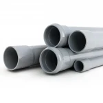UPVC Pipes Plasco Factory Nominal Pressure 10 Bar Outside Diameter 355 mm Thickness 16.9 mm Gray Colour