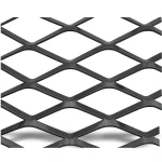 Hot Rolled Black Steel Expanded Metal Mesh Thickness 1.4 mm Width 1.22 M Length 7 M