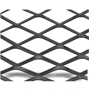 Hot Rolled Black Steel Expanded Metal Mesh Thickness 1.4 mm Width 1.22 M Length 7 M