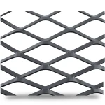 Hot Rolled Steel Expanded Metal Mesh Thickness 1.7 mm Width 1.22 m Length 2 m