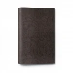 ورق جداري ايطالي لون بني داكن تصميم مموج، مقاس 10 م×1.06 م، موديل 82726
