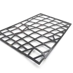 Hot Rolled Black Steel Expanded Metal Mesh Thickness 1.5 mm Width 1.22 m Length 7 m