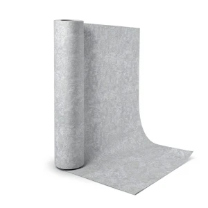 Italian Wallpaper Patterned Design Gray Color, Size 10m x 1.06m, Model RC19057