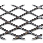 Hot Rolled (Black) Steel Expanded Metal Mesh Thickness 2.7 mm Width 1.22 m Length 2 m