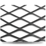 Hot Rolled Steel Expanded Metal Mesh Thickness 1.8 mm Width 1.22 m Length 1 m