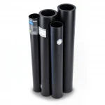 مواسير HDPE نيبروبلاست PE 80 ضغط 6 بار قطر خارجي 400 مم سمك 18.2 مم لون اسود