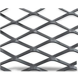 Hot Rolled Steel Expanded Metal Mesh Thickness 1.7 mm Width 1.22 m Length 2 m