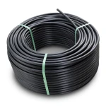 لفة أنابيب بلاستيك HDPE ضغط 16 بار PE 100 قطر خارجي 140 مم SDR 11 أسود