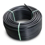 لفة أنابيب HDPE ضغط 20 بار PE100 قطر خارجي 16 مم SDR 9 لون أسود