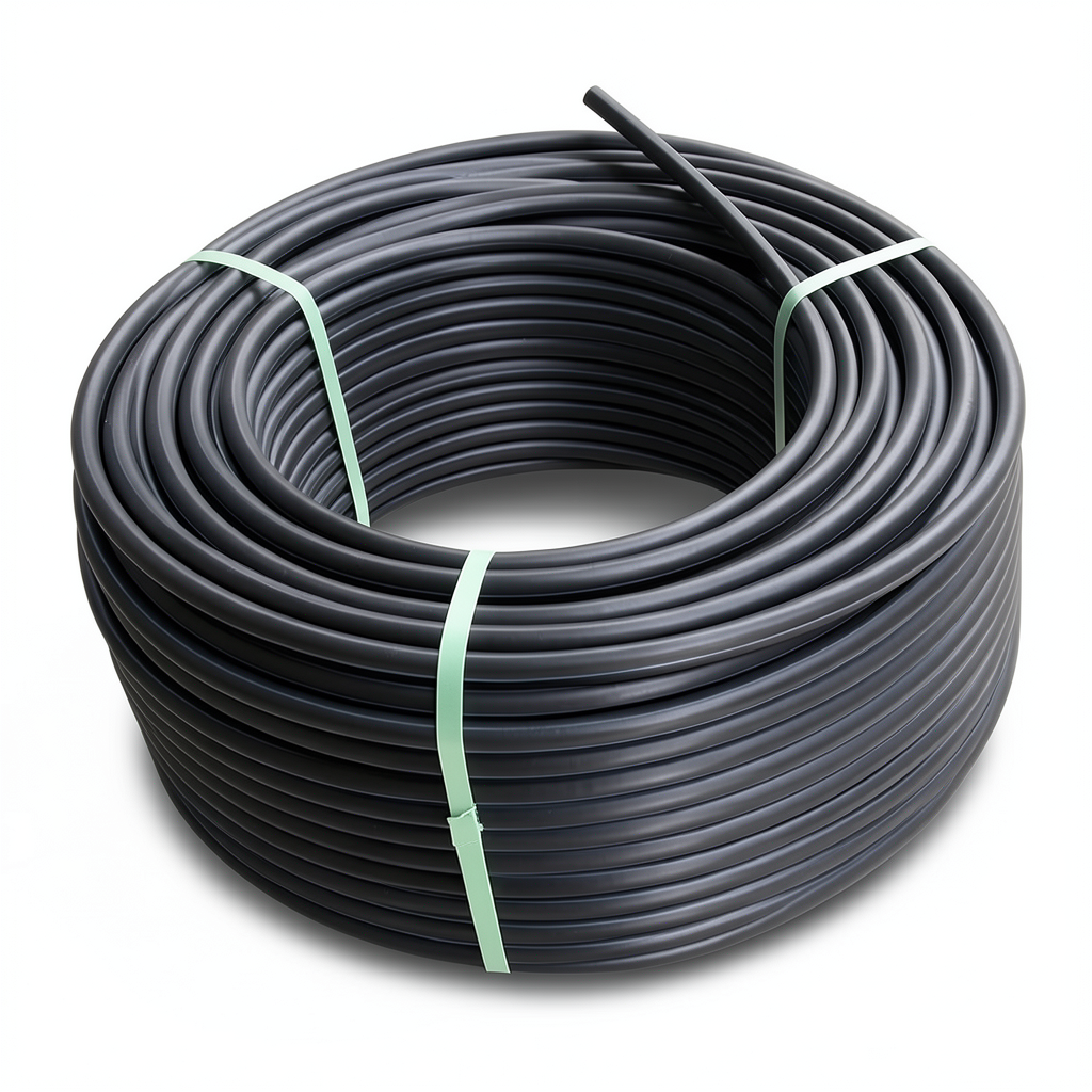 HDPE Polyethylene Coil Pipe Nominal Pressure 20 Bar PE100 OD 20 mm SDR 9 Black