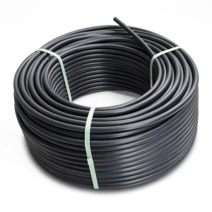 لفة أنابيب بلاستيك HDPE ضغط 20 بار PE 100 قطر خارجي 25 مم SDR 9 لون أسود