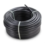 لفة أنابيب بلاستيك HDPE ضغط 20 بار PE 100 قطر خارجي 25 مم SDR 9 لون أسود