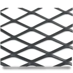 Hot Rolled (Black) Steel Expanded Metal Mesh Thickness 2.7 mm Width 1.22 m Length 2 m