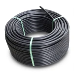 لفة أنابيب HDPE ضغط 20 بار PE 100 قطر خارجي 40 مم SDR 9 لون أسود