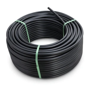 لفة أنابيب بلاستيك HDPE ضغط 20 بار [PE 100] قطر خارجي 63 مم SDR 9 لون أسود