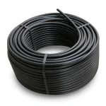 لفة أنابيب HDPE ضغط 20 بار PE100 قطر خارجي 75 مم SDR 9 لون أسود
