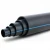 مواسير بلاستيك HDPE ضغط  10 بار [PE 100] قطر خارجي 280 مم  SDR 17  لون اسود مع خط ازرق | مصنع المنى