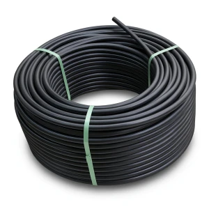 لفة أنابيب بلاستيك HDPE ضغط 20 بار [PE 100] قطر خارجي 110 مم SDR 9 لون أسود