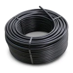 لفة أنابيب بلاستيك HDPE ضغط 20 بار [PE 100] قطر خارجي 110 مم SDR 9 لون أسود