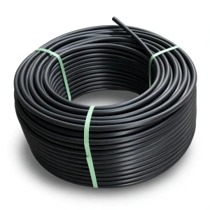 لفة أنابيب HDPE ضغط 20 بار [PE 100] قطر خارجي 140 مم SDR 9 لون أسود