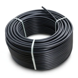 لفة أنابيب بلاستيك HDPE قطر خارجي 160 مم SDR 9 ضغط 20 بار لون أسود